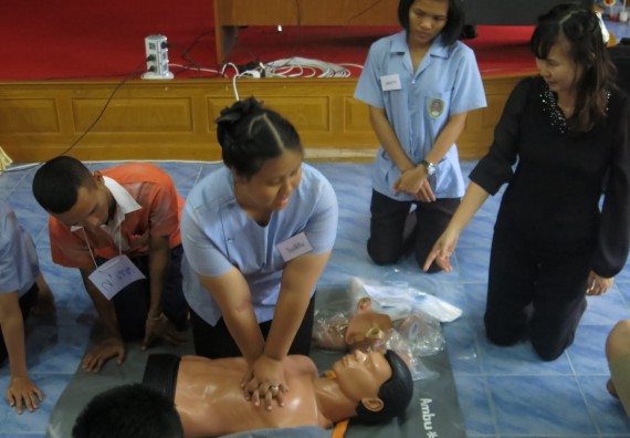 ภาพกิจกรรม โปรแกรมวิชาสาธารณสุขศาสตร์ กิจกรรมบริการวิชาการด้านสุขภาพ