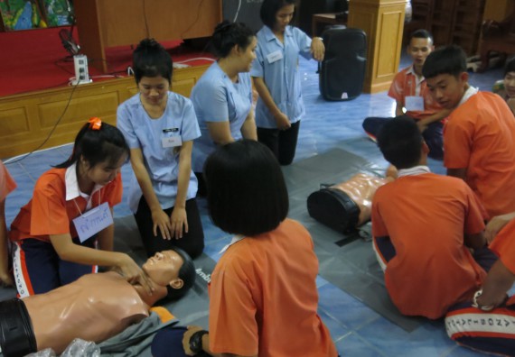 ภาพกิจกรรม โปรแกรมวิชาสาธารณสุขศาสตร์ กิจกรรมบริการวิชาการด้านสุขภาพ