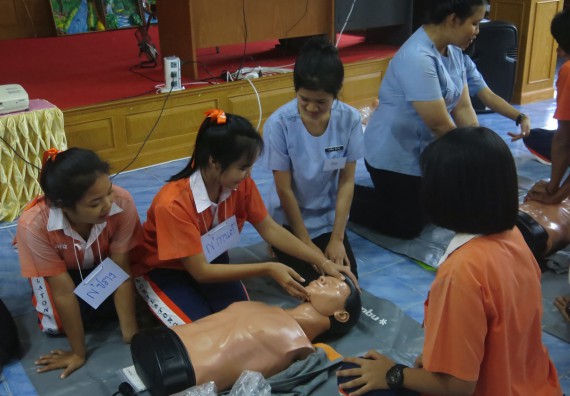 ภาพกิจกรรม โปรแกรมวิชาสาธารณสุขศาสตร์ กิจกรรมบริการวิชาการด้านสุขภาพ