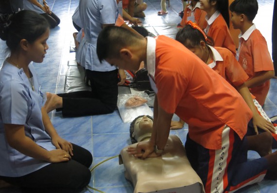 ภาพกิจกรรม โปรแกรมวิชาสาธารณสุขศาสตร์ กิจกรรมบริการวิชาการด้านสุขภาพ