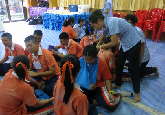 ภาพกิจกรรม โปรแกรมวิชาสาธารณสุขศาสตร์ กิจกรรมบริการวิชาการด้านสุขภาพ