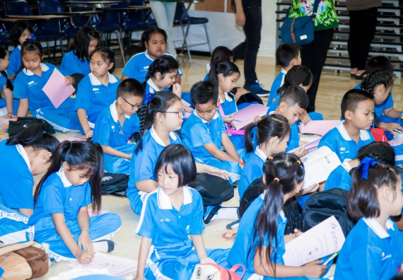 ภาพกิจกรรม คณะวิทยาศาสตร์และเทคโนโลยี จัดกิจกรรมค่ายวิทยาศาสตร์โรงเรียนอนุบาลกำแพงเพชร