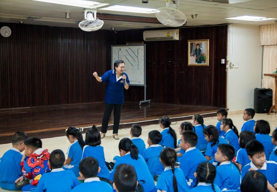 ภาพกิจกรรม คณะวิทยาศาสตร์และเทคโนโลยี จัดกิจกรรมค่ายวิทยาศาสตร์โรงเรียนอนุบาลกำแพงเพชร