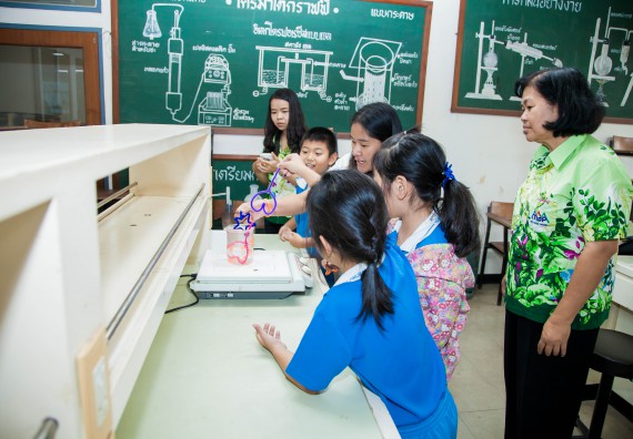 ภาพกิจกรรม คณะวิทยาศาสตร์และเทคโนโลยี จัดกิจกรรมค่ายวิทยาศาสตร์โรงเรียนอนุบาลกำแพงเพชร