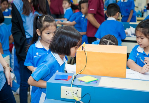 ภาพกิจกรรม คณะวิทยาศาสตร์และเทคโนโลยี จัดกิจกรรมค่ายวิทยาศาสตร์โรงเรียนอนุบาลกำแพงเพชร