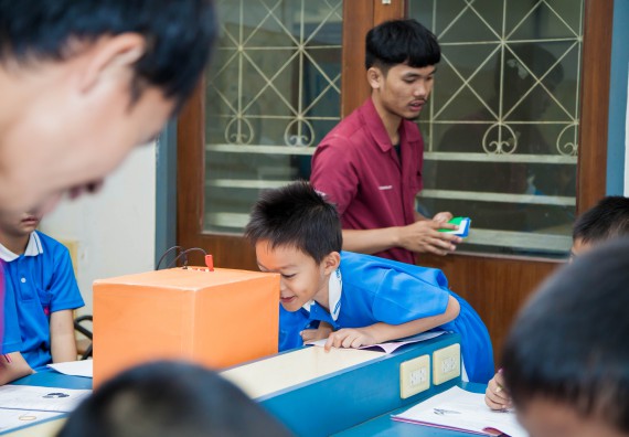 ภาพกิจกรรม คณะวิทยาศาสตร์และเทคโนโลยี จัดกิจกรรมค่ายวิทยาศาสตร์โรงเรียนอนุบาลกำแพงเพชร