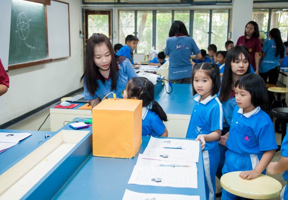 ภาพกิจกรรม คณะวิทยาศาสตร์และเทคโนโลยี จัดกิจกรรมค่ายวิทยาศาสตร์โรงเรียนอนุบาลกำแพงเพชร