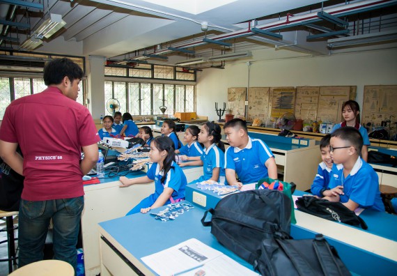 ภาพกิจกรรม คณะวิทยาศาสตร์และเทคโนโลยี จัดกิจกรรมค่ายวิทยาศาสตร์โรงเรียนอนุบาลกำแพงเพชร