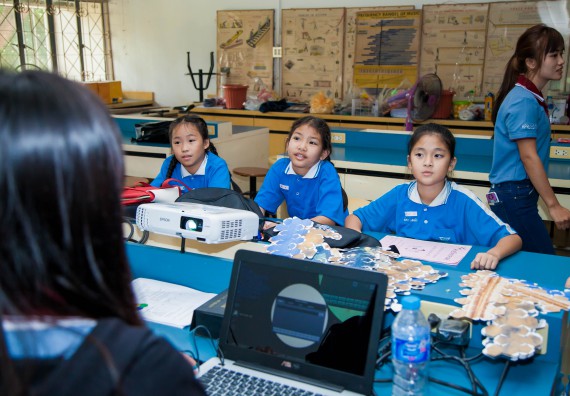 ภาพกิจกรรม คณะวิทยาศาสตร์และเทคโนโลยี จัดกิจกรรมค่ายวิทยาศาสตร์โรงเรียนอนุบาลกำแพงเพชร