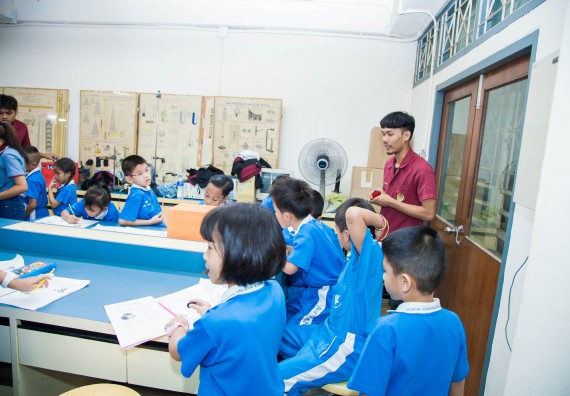 ภาพกิจกรรม คณะวิทยาศาสตร์และเทคโนโลยี จัดกิจกรรมค่ายวิทยาศาสตร์โรงเรียนอนุบาลกำแพงเพชร