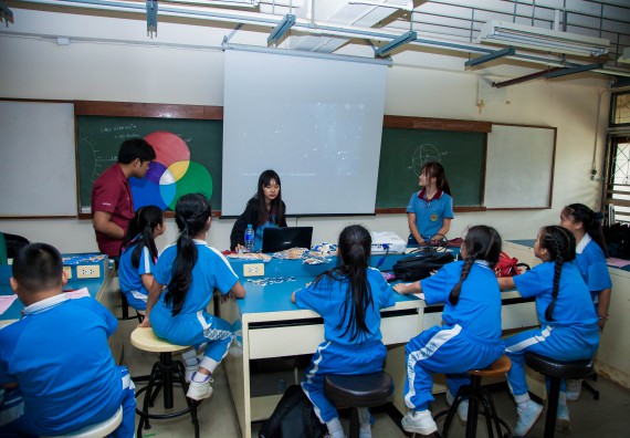 ภาพกิจกรรม คณะวิทยาศาสตร์และเทคโนโลยี จัดกิจกรรมค่ายวิทยาศาสตร์โรงเรียนอนุบาลกำแพงเพชร