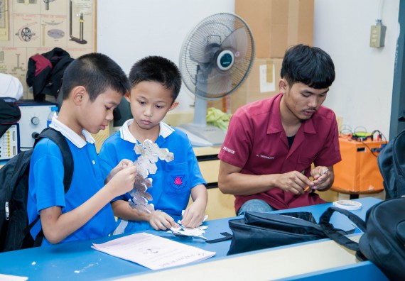 ภาพกิจกรรม คณะวิทยาศาสตร์และเทคโนโลยี จัดกิจกรรมค่ายวิทยาศาสตร์โรงเรียนอนุบาลกำแพงเพชร