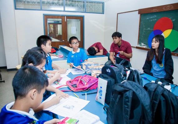 ภาพกิจกรรม คณะวิทยาศาสตร์และเทคโนโลยี จัดกิจกรรมค่ายวิทยาศาสตร์โรงเรียนอนุบาลกำแพงเพชร