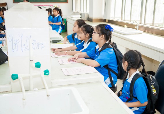 ภาพกิจกรรม คณะวิทยาศาสตร์และเทคโนโลยี จัดกิจกรรมค่ายวิทยาศาสตร์โรงเรียนอนุบาลกำแพงเพชร