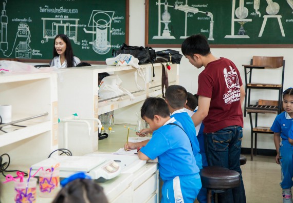 ภาพกิจกรรม คณะวิทยาศาสตร์และเทคโนโลยี จัดกิจกรรมค่ายวิทยาศาสตร์โรงเรียนอนุบาลกำแพงเพชร