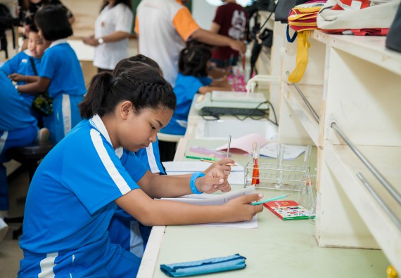 ภาพกิจกรรม คณะวิทยาศาสตร์และเทคโนโลยี จัดกิจกรรมค่ายวิทยาศาสตร์โรงเรียนอนุบาลกำแพงเพชร