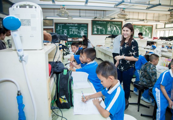 ภาพกิจกรรม คณะวิทยาศาสตร์และเทคโนโลยี จัดกิจกรรมค่ายวิทยาศาสตร์โรงเรียนอนุบาลกำแพงเพชร