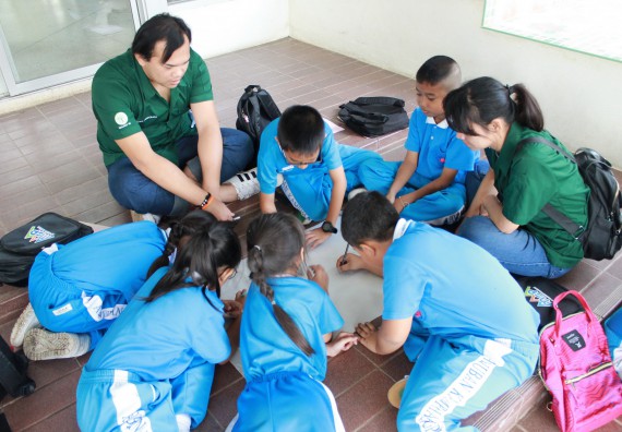 ภาพกิจกรรม คณะวิทยาศาสตร์และเทคโนโลยี จัดกิจกรรมค่ายวิทยาศาสตร์โรงเรียนอนุบาลกำแพงเพชร