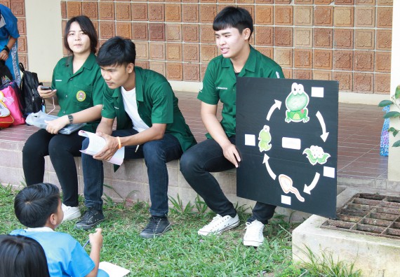 ภาพกิจกรรม คณะวิทยาศาสตร์และเทคโนโลยี จัดกิจกรรมค่ายวิทยาศาสตร์โรงเรียนอนุบาลกำแพงเพชร