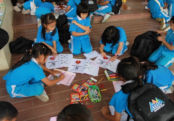 ภาพกิจกรรม คณะวิทยาศาสตร์และเทคโนโลยี จัดกิจกรรมค่ายวิทยาศาสตร์โรงเรียนอนุบาลกำแพงเพชร