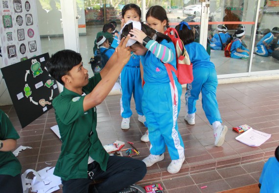 ภาพกิจกรรม คณะวิทยาศาสตร์และเทคโนโลยี จัดกิจกรรมค่ายวิทยาศาสตร์โรงเรียนอนุบาลกำแพงเพชร