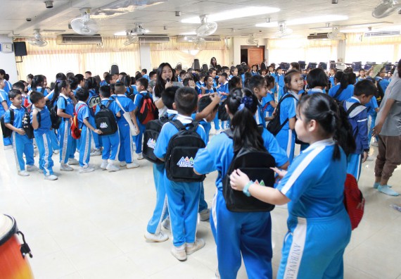 ภาพกิจกรรม คณะวิทยาศาสตร์และเทคโนโลยี จัดกิจกรรมค่ายวิทยาศาสตร์โรงเรียนอนุบาลกำแพงเพชร