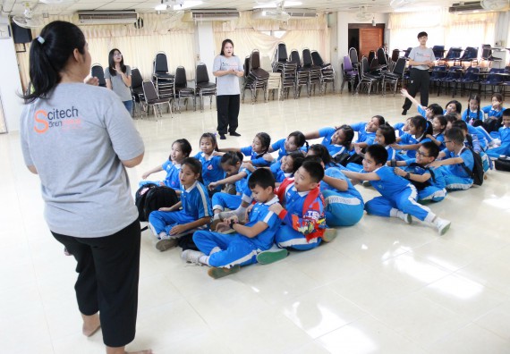 ภาพกิจกรรม คณะวิทยาศาสตร์และเทคโนโลยี จัดกิจกรรมค่ายวิทยาศาสตร์โรงเรียนอนุบาลกำแพงเพชร