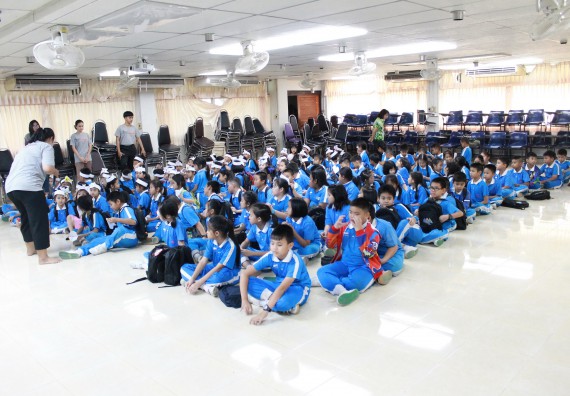 ภาพกิจกรรม คณะวิทยาศาสตร์และเทคโนโลยี จัดกิจกรรมค่ายวิทยาศาสตร์โรงเรียนอนุบาลกำแพงเพชร