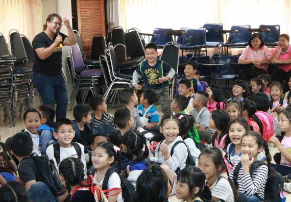 ภาพกิจกรรม คณะวิทยาศาสตร์และเทคโนโลยี จัดกิจกรรมค่ายวิทยาศาสตร์โรงเรียนอนุบาลกำแพงเพชร