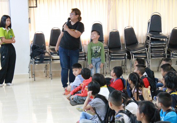 ภาพกิจกรรม คณะวิทยาศาสตร์และเทคโนโลยี จัดกิจกรรมค่ายวิทยาศาสตร์โรงเรียนอนุบาลกำแพงเพชร