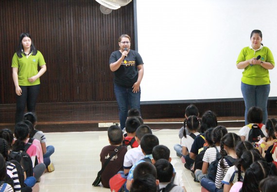 ภาพกิจกรรม คณะวิทยาศาสตร์และเทคโนโลยี จัดกิจกรรมค่ายวิทยาศาสตร์โรงเรียนอนุบาลกำแพงเพชร