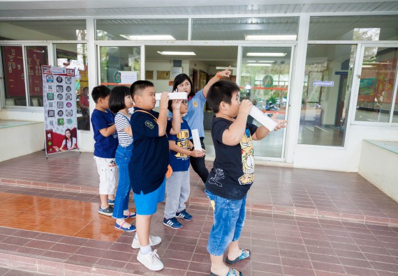 ภาพกิจกรรม คณะวิทยาศาสตร์และเทคโนโลยี จัดกิจกรรมค่ายวิทยาศาสตร์โรงเรียนอนุบาลกำแพงเพชร