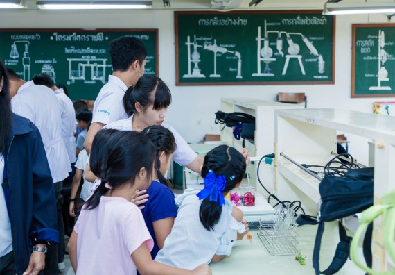 ภาพกิจกรรม คณะวิทยาศาสตร์และเทคโนโลยี จัดกิจกรรมค่ายวิทยาศาสตร์โรงเรียนอนุบาลกำแพงเพชร