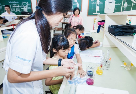 ภาพกิจกรรม คณะวิทยาศาสตร์และเทคโนโลยี จัดกิจกรรมค่ายวิทยาศาสตร์โรงเรียนอนุบาลกำแพงเพชร