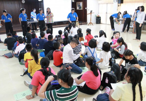 ภาพกิจกรรม คณะวิทยาศาสตร์และเทคโนโลยี จัดกิจกรรมค่ายวิทยาศาสตร์โรงเรียนอนุบาลกำแพงเพชร