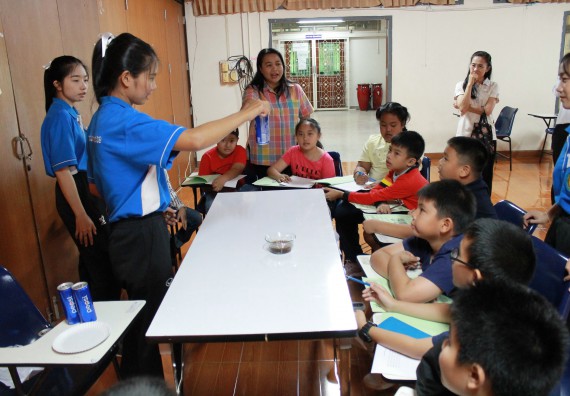 ภาพกิจกรรม คณะวิทยาศาสตร์และเทคโนโลยี จัดกิจกรรมค่ายวิทยาศาสตร์โรงเรียนอนุบาลกำแพงเพชร