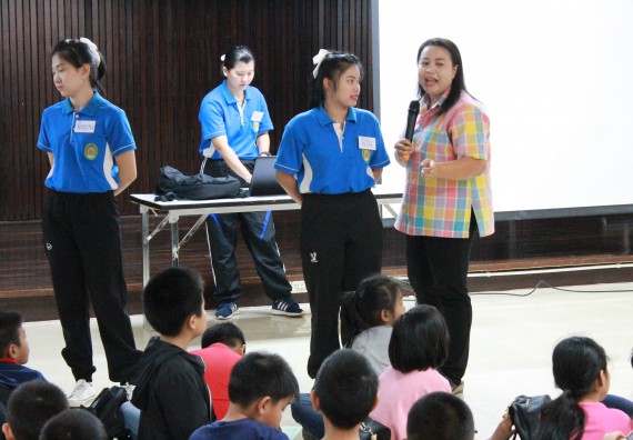 ภาพกิจกรรม คณะวิทยาศาสตร์และเทคโนโลยี จัดกิจกรรมค่ายวิทยาศาสตร์โรงเรียนอนุบาลกำแพงเพชร