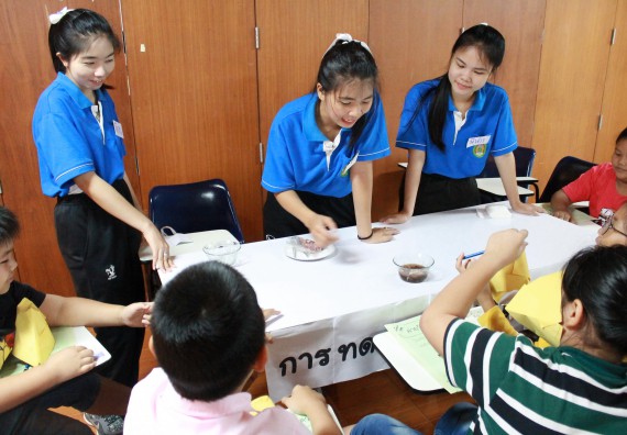 ภาพกิจกรรม คณะวิทยาศาสตร์และเทคโนโลยี จัดกิจกรรมค่ายวิทยาศาสตร์โรงเรียนอนุบาลกำแพงเพชร