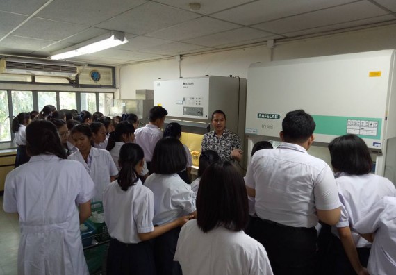 ภาพกิจกรรม คณะวิทยาศาสตร์และเทคโนโลยี จัดกิจกรรมค่ายวิทยาศาสตร์โรงเรียนตากพิทยาคม ระดับมัธยมศึกษาปีที่ 5