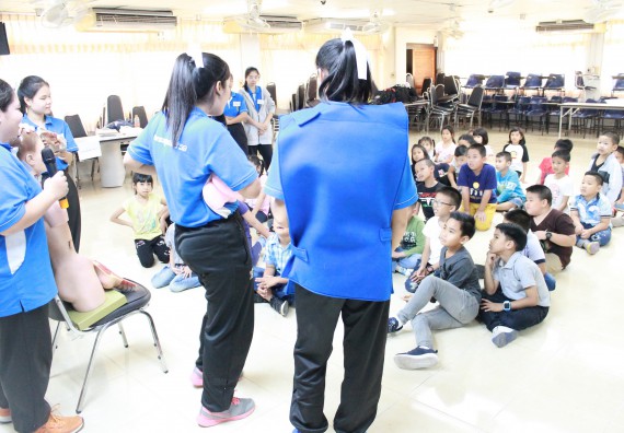 ภาพกิจกรรม คณะวิทยาศาสตร์และเทคโนโลยี จัดกิจกรรมค่ายวิทยาศาสตร์โรงเรียนอนุบาลกำแพงเพชร