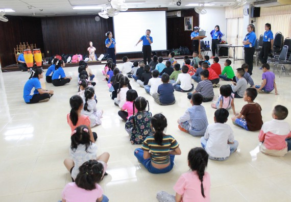 ภาพกิจกรรม คณะวิทยาศาสตร์และเทคโนโลยี จัดกิจกรรมค่ายวิทยาศาสตร์โรงเรียนอนุบาลกำแพงเพชร