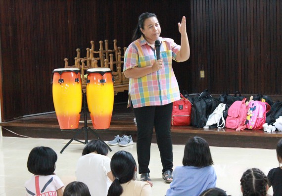 ภาพกิจกรรม คณะวิทยาศาสตร์และเทคโนโลยี จัดกิจกรรมค่ายวิทยาศาสตร์โรงเรียนอนุบาลกำแพงเพชร