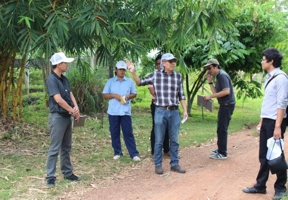 ภาพกิจกรรม คณะวิทยาศาสตร์และเทคโนโลยี จัดกิจกรรมสำรวจพื้นที่การอนุรักษ์ความหลากหลายทางชีวภาพ และการจัดทำสวนป่าสมุนไพร