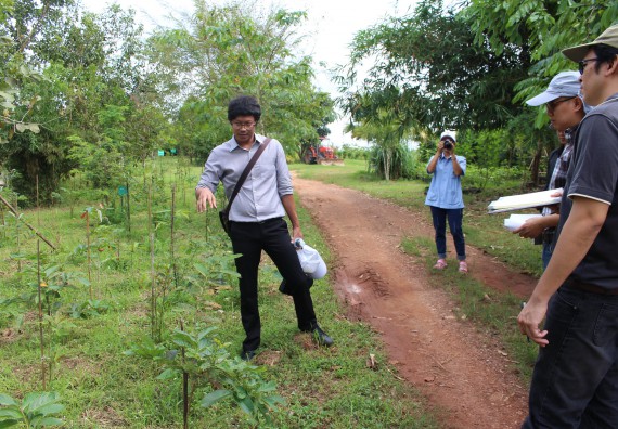 ภาพกิจกรรม คณะวิทยาศาสตร์และเทคโนโลยี จัดกิจกรรมสำรวจพื้นที่การอนุรักษ์ความหลากหลายทางชีวภาพ และการจัดทำสวนป่าสมุนไพร