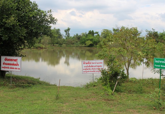 ภาพกิจกรรม คณะวิทยาศาสตร์และเทคโนโลยี จัดกิจกรรมสำรวจพื้นที่การอนุรักษ์ความหลากหลายทางชีวภาพ และการจัดทำสวนป่าสมุนไพร