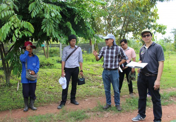 ภาพกิจกรรม คณะวิทยาศาสตร์และเทคโนโลยี จัดกิจกรรมสำรวจพื้นที่การอนุรักษ์ความหลากหลายทางชีวภาพ และการจัดทำสวนป่าสมุนไพร
