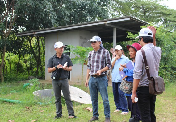 ภาพกิจกรรม คณะวิทยาศาสตร์และเทคโนโลยี จัดกิจกรรมสำรวจพื้นที่การอนุรักษ์ความหลากหลายทางชีวภาพ และการจัดทำสวนป่าสมุนไพร