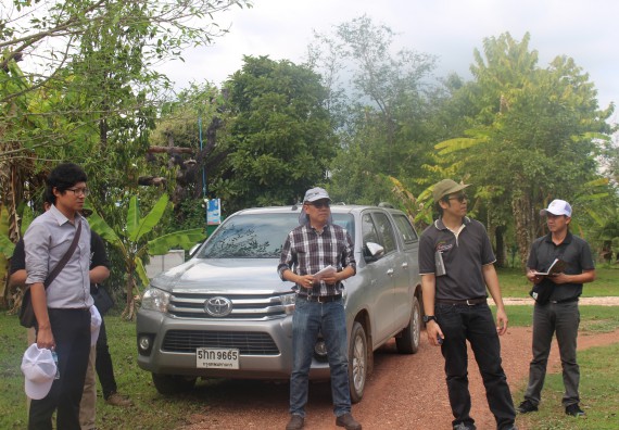 ภาพกิจกรรม คณะวิทยาศาสตร์และเทคโนโลยี จัดกิจกรรมสำรวจพื้นที่การอนุรักษ์ความหลากหลายทางชีวภาพ และการจัดทำสวนป่าสมุนไพร