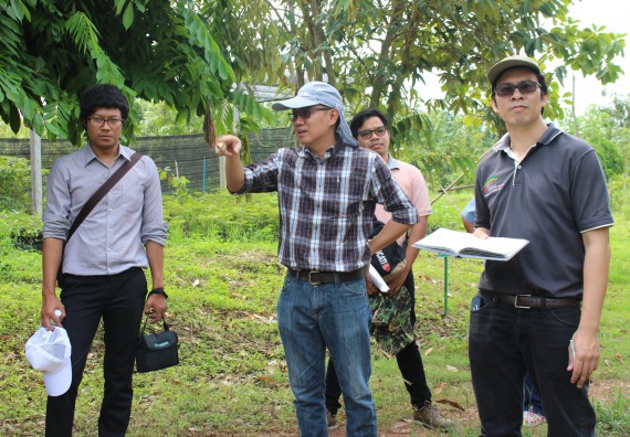 ภาพกิจกรรม คณะวิทยาศาสตร์และเทคโนโลยี จัดกิจกรรมสำรวจพื้นที่การอนุรักษ์ความหลากหลายทางชีวภาพ และการจัดทำสวนป่าสมุนไพร