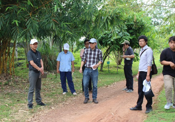 ภาพกิจกรรม คณะวิทยาศาสตร์และเทคโนโลยี จัดกิจกรรมสำรวจพื้นที่การอนุรักษ์ความหลากหลายทางชีวภาพ และการจัดทำสวนป่าสมุนไพร